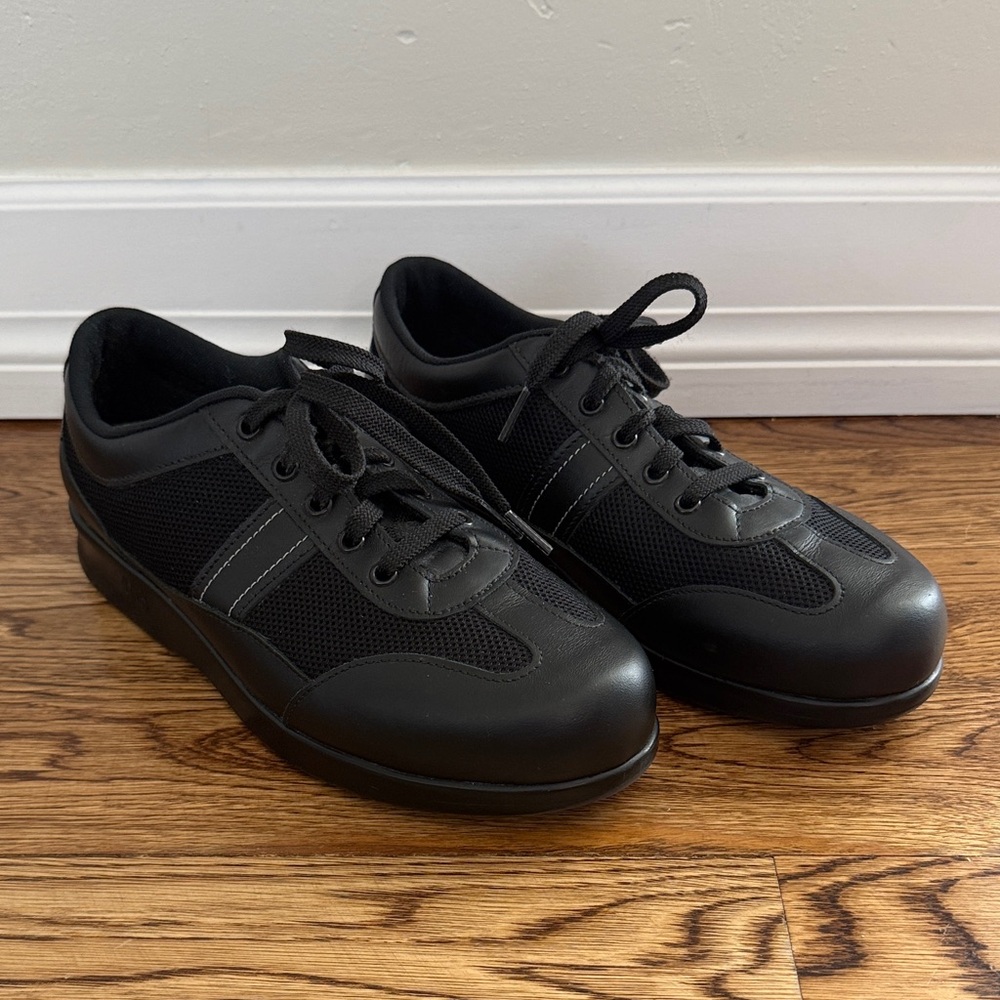 SAS FT Mesh + Leather Sneakers Women’s Size 8.5 M, Lace-up Support Comfort Shoes